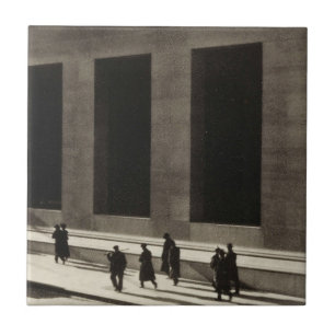 Wall Street (par Paul Strand, 1915) Carreaux de cé