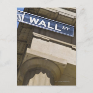 Wall Street Postcard