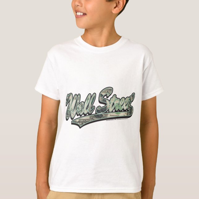 Wall-Street-Script-In-Bill T-Shirt (Front)