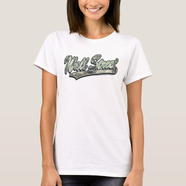 Wall-Street-Script-In-Bill T-Shirt (Front)