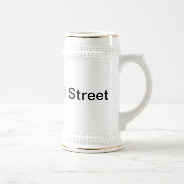Wall Street - Stien Beer Stein (Right)