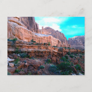 Wall Street trail Arches National Park Postcard