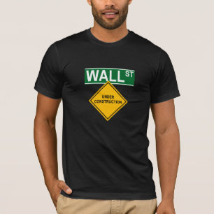 Wall Street Under Construction T-Shirt