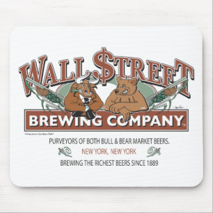 WALL-STRRET-BREWING- MOUSE PAD