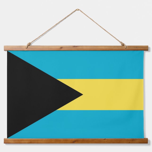 Wall Tapestry with flag of Bahamas (Front)