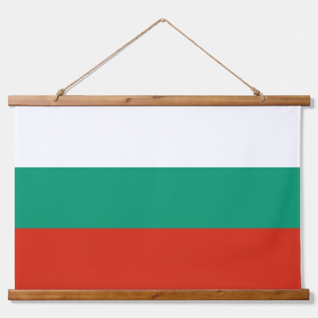 Wall Tapestry with flag of Bulgaria (Front)