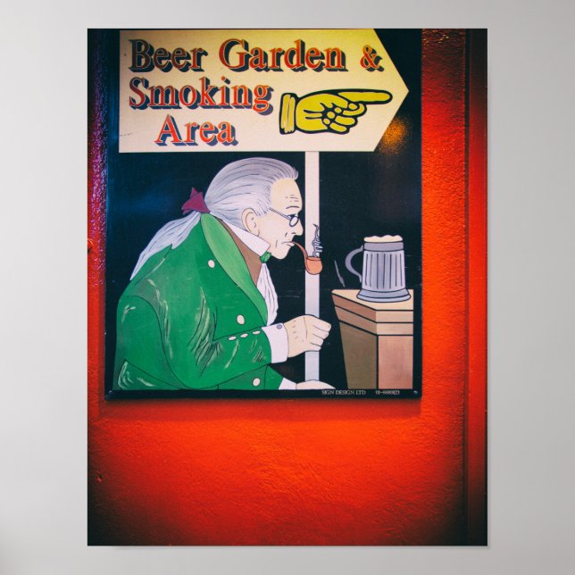 Wall / Temple Bar Dublin Poster (Front)