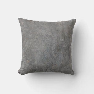 Wall texture wood pattern stone throw pillow