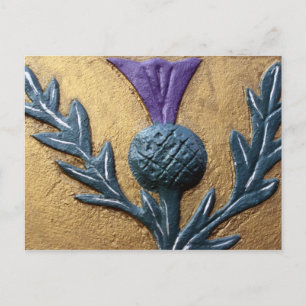 Wall Thistle Postcard