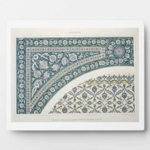 Wall tiles of Sibyl D'Abd-El-Rahman Kyahya, from ' Plaque