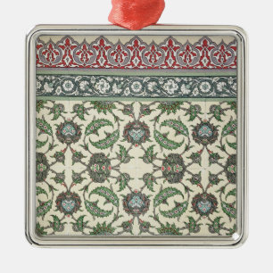 Wall tiles of the Mosque of Cheykhoun, from 'Arab Metal Ornament