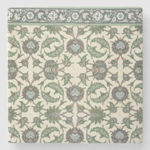 Wall tiles of the Mosque of Cheykhoun, from 'Arab Stone Coaster