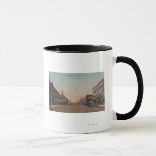 Walla Walla, WA - View of Main St. Mug