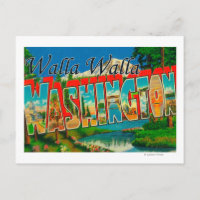 Walla Walla, Washington - Large Letter Scenes