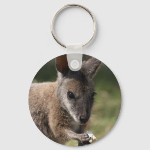 Wallaby Keychain