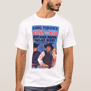 Wallace Beery 1930 T-shirts vintages d'affiche de