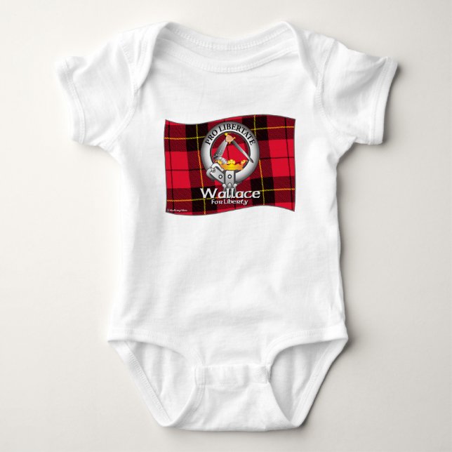 Wallace Clan Baby Bodysuit (Front)