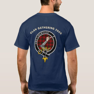 Wallace Clan Famille Réunion T-shirt personnalisé