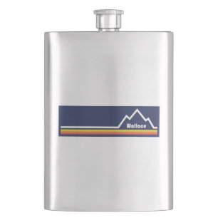 Wallace Idaho Hip Flask
