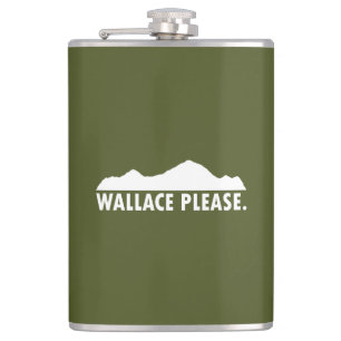 Wallace Idaho Please Hip Flask