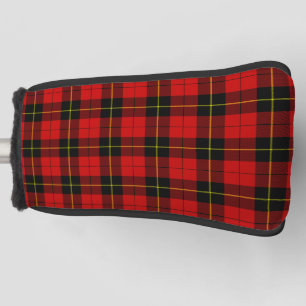 Wallace Red Tartan Golf Head Cover