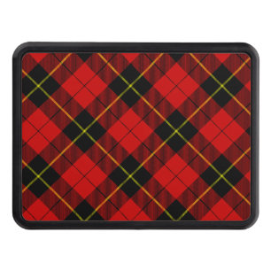 Wallace Red Tartan Trailer Hitch Cover