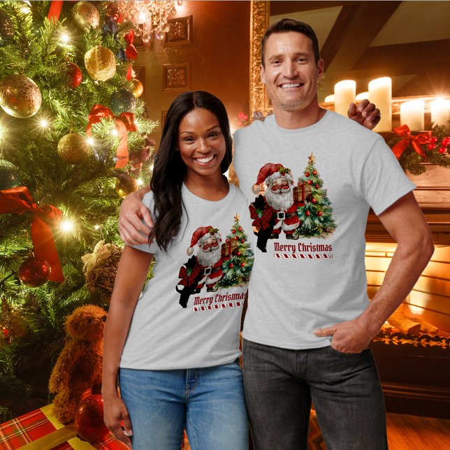 Wallace Scottie Dog Christmas Personalized T-Shirt (Creator Uploaded)