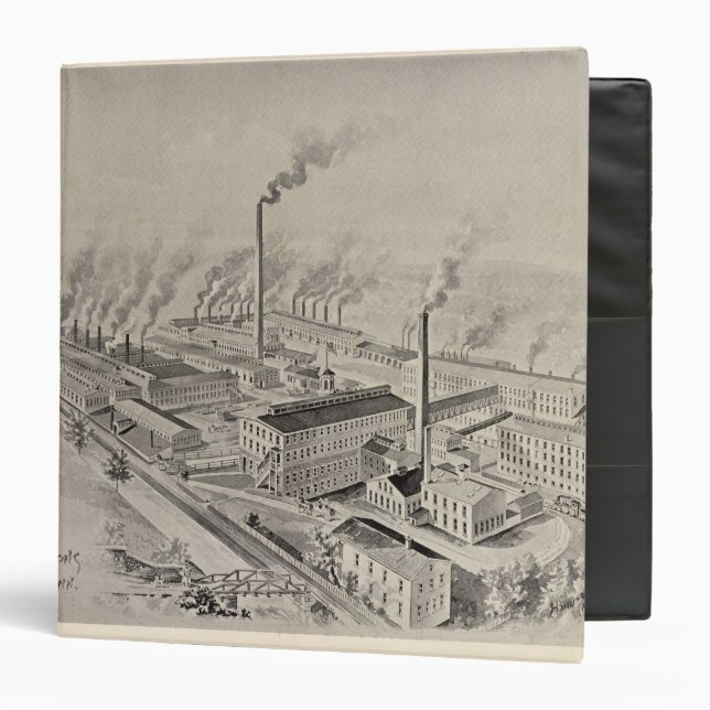Wallace & Sons, Ansonia Binder (Front/Inside)