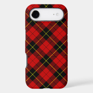 Wallace tartan red black plaid