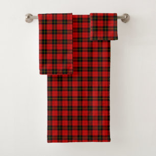 Wallace tartan rouge noir plaid