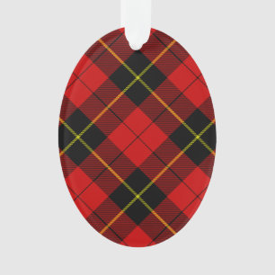Wallace tartan rouge noir plaid