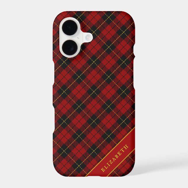 Wallace Tartan Scottish Clan Plaid (Back)