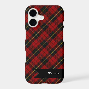 Wallace Tartan Scottish Clan Plaid Motif