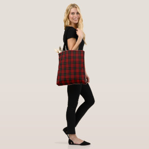Wallace Tartan Scottish Clan Plaid Pattern Tote Bag
