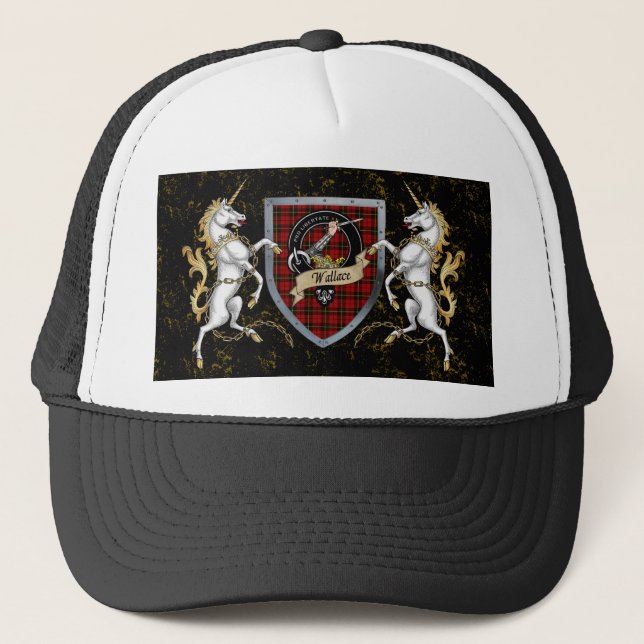 Wallace Unicorn Trucker Hat (Front)