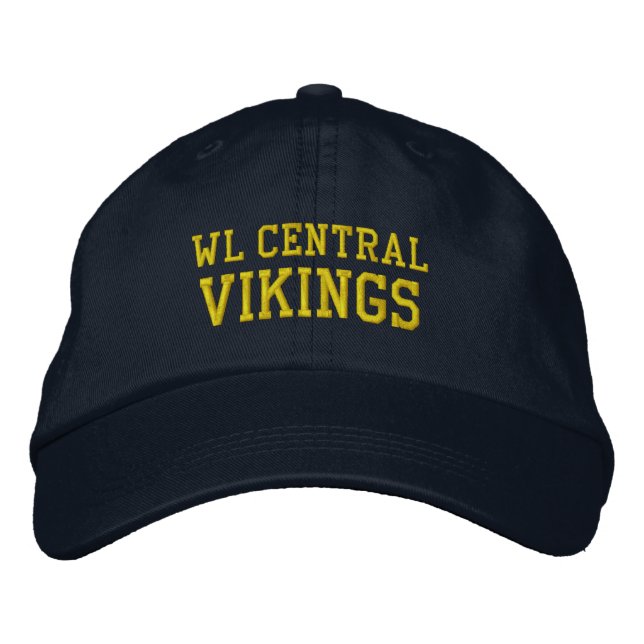 Walled Lake Central High School Baseball Hat (Front)
