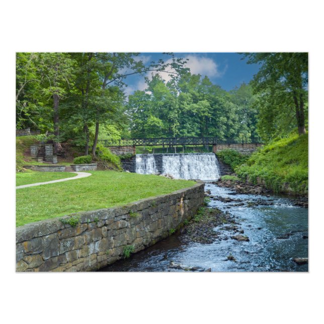 Walled Stream  Photo Print (Front)