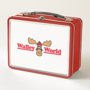 Walley World Logo Metal Lunch Box