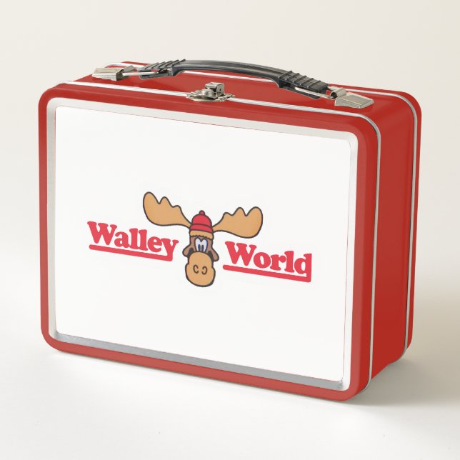 Walley World Logo Metal Lunch Box (Front)