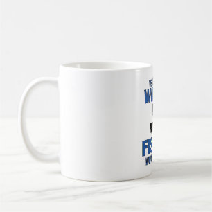 WALLEYE FISHING Walleye Fishing And Beer Coffee Mug