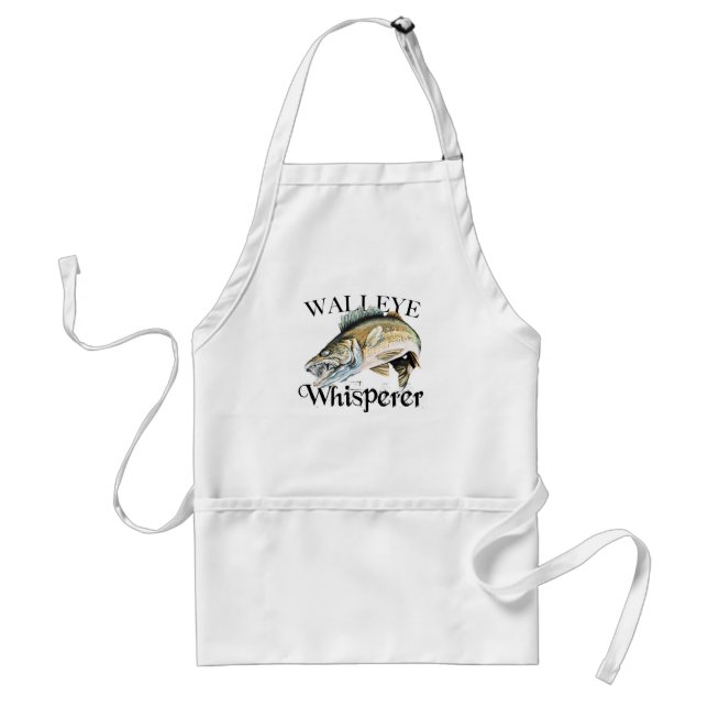 Walleye Whisperer Standard Apron (Front)