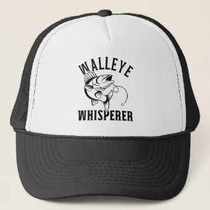 Walleye whisperer trucker hat