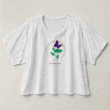 Wallflower Bloom in Talk Bubble Shirt