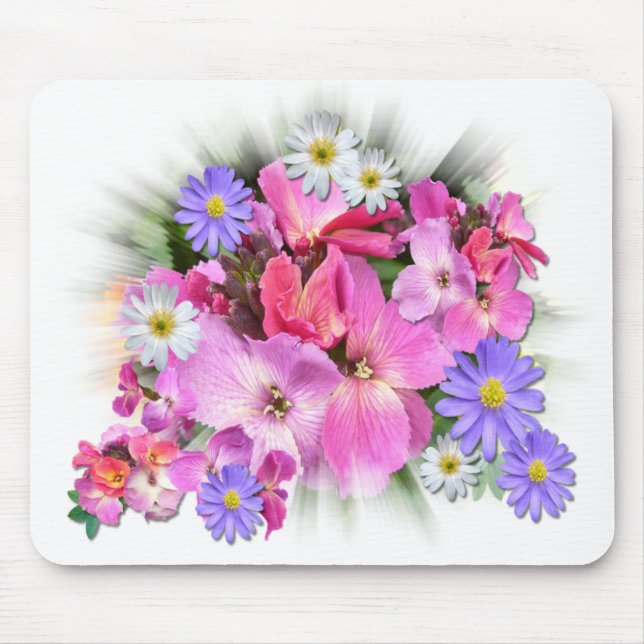 WALLFLOWERS & ANEMONES ~ Mousepad (Front)