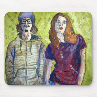 Wallflowers Mouse Pad