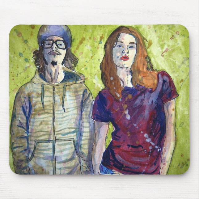 Wallflowers Mouse Pad (Front)