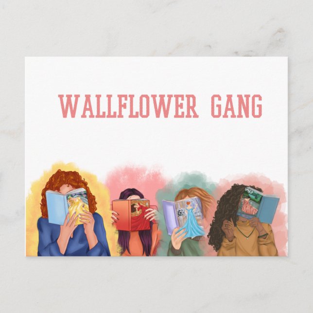 Wallflowers Postcard Prints (Front)