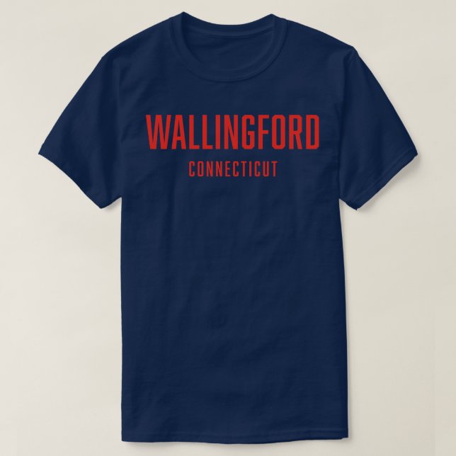 Wallingford Connecticut TShirt 4 (Design devant)