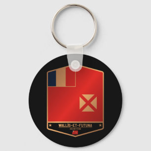 Wallis and Futuna Keychain