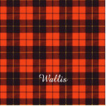 Wallis clan Plaid Scottish tartan Photo Sculpture Keychain<br><div class="desc">A lovely design based on the real Scottish tartan</div>